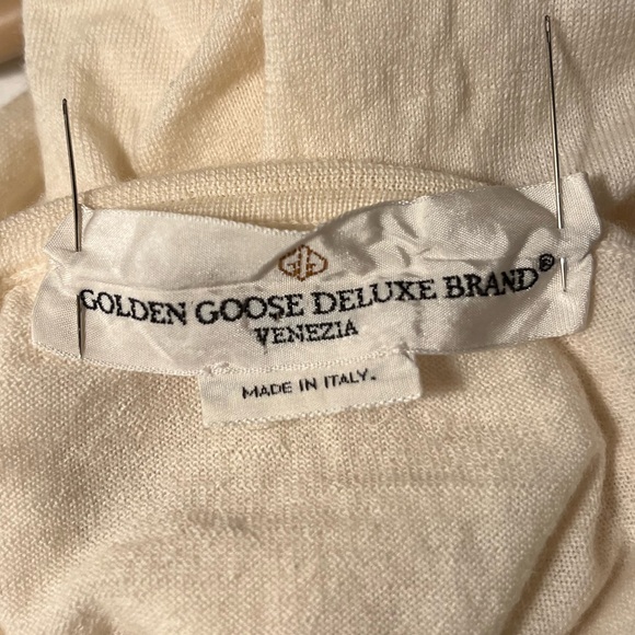 Golden goose deluxe brand cream turtleneck sweater - Picture 3 of 4
